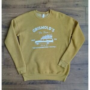 Griswold's Family Christmas Yellow Holiday Sweater Size Small